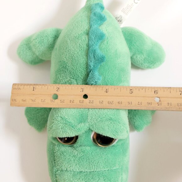 The Petting Zoo Alligator Crocodile Plush 12" Long Stuffed Animal Big Eyes - Picture 3 of 8